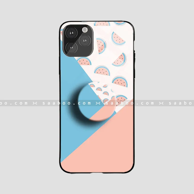 Vivid Coloration Stylish Texture Glossy Protective Case With Watermelon