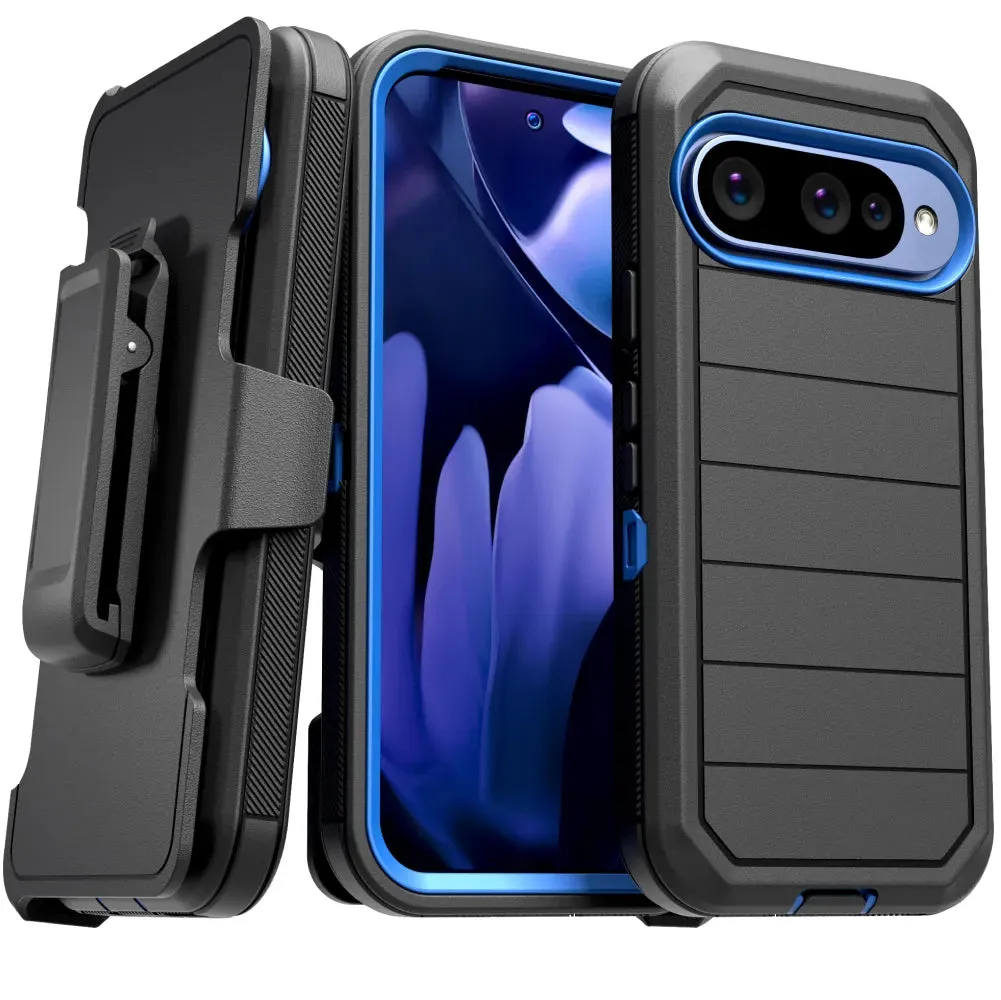 Google Pixel 10 / Pixel 10 Pro (2025) Defender Case Polished Detail Elegant Finish