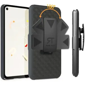 Google Pixel 4a Belt Clip Holster Phone Case Non Slip Surface