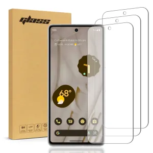 Google Pixel 7 (3 Per Pack) 2.5D Screen Protector Tempered Glass Fashion Look Comfort Texture Layer