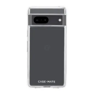 Google Pixel 7 Case-Mate Tough Case - Clear Polished Texture Student Friendly