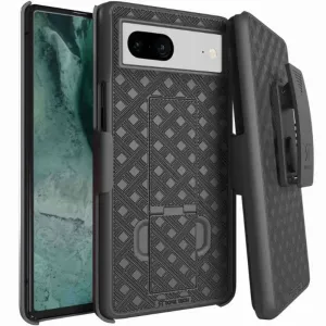 Perfect Fit Google Pixel 7a Belt Clip Holster Phone Case