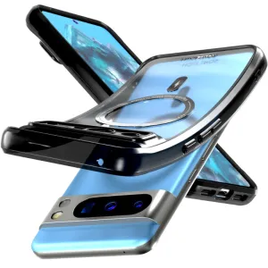 Comfort Layer Texture Google Pixel 8 Pro Clear Case with Magsafe