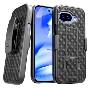 Fashion Choice Google Pixel 9a (2025) Belt Clip Holster Phone Case