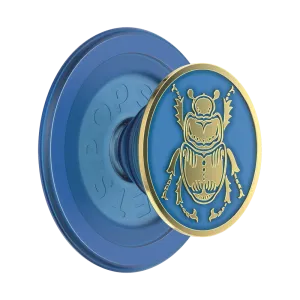 Style Ultra Grip Pop Socket Accessory Enamel Scarab PopGrip for MagSafe