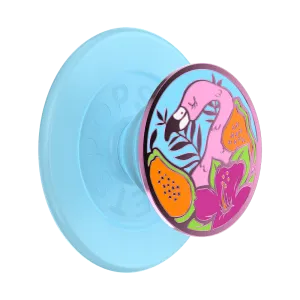 Pop Socket Travel Fashion Grip Flamingo Boca Cabana PopGrip for MagSafe