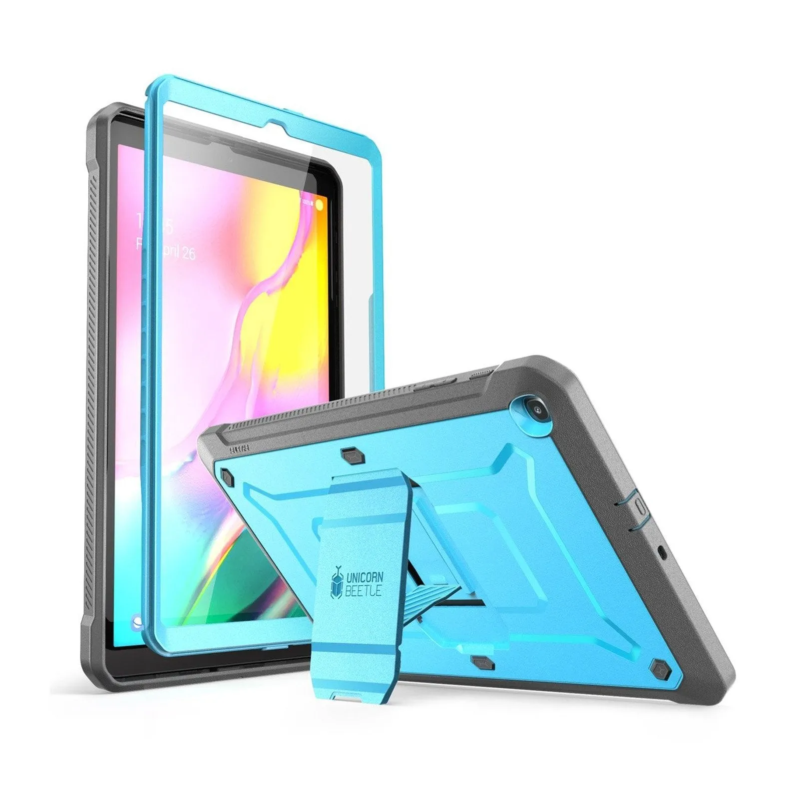 Functional Design compact desk protector Galaxy Tab A 10.1 inch (2019) Unicorn Beetle Pro Full-Body Case-Blue