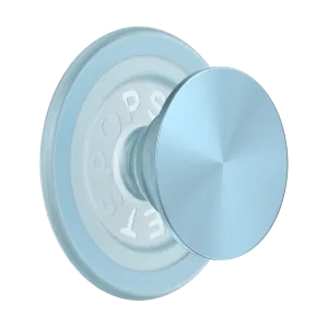 Pop Socket Lightweight Grip Clip One Blue Sigh Aluminum PopGrip for MagSafe