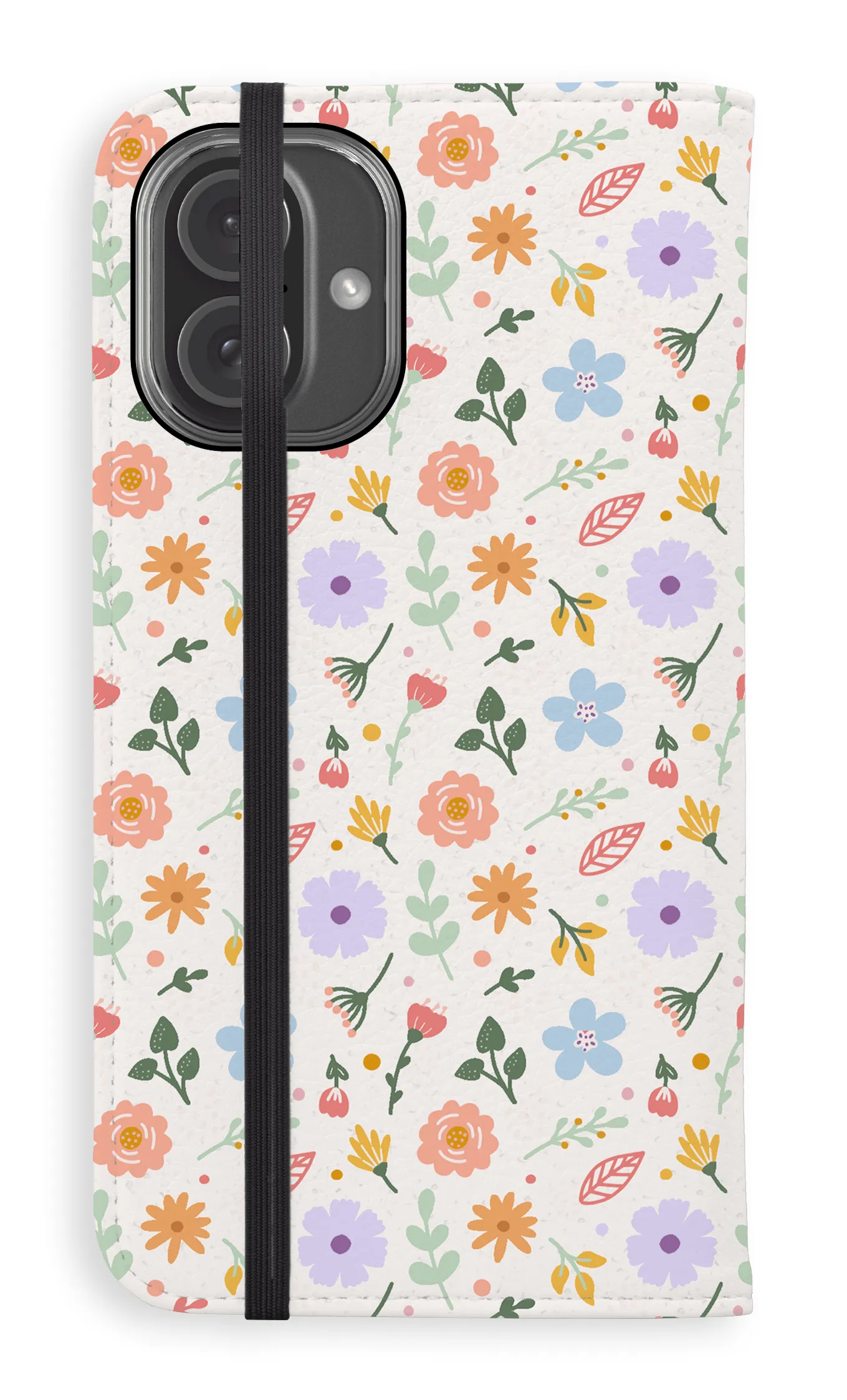 Clear Finish Luxury Accent Charm Folio Case