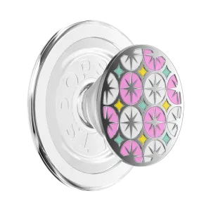 Edge Max Grip Grip Boost Duo Space Age Enamel Atomic Wallpaper PopGrip for MagSafe