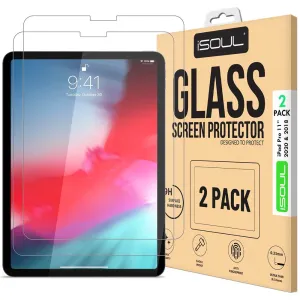Impact Guard Max 2 Pack Tempered Glass Screen Protector for iPad Pro 11" Inch