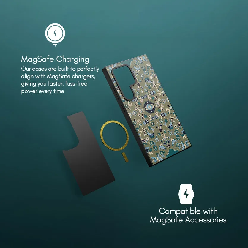 The Beloved Rawdah MagSafe Samsung Phone Case Fashionable Texture