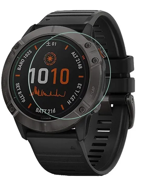 Garmin Fenix 6x screen protector (glass) Responsive Touch High Definition Guard