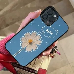 Versatile Design TPU Material Hello flower Printed Protective case