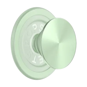 Pop Socket Stress-Free Honeydew Aluminum PopGrip for MagSafe