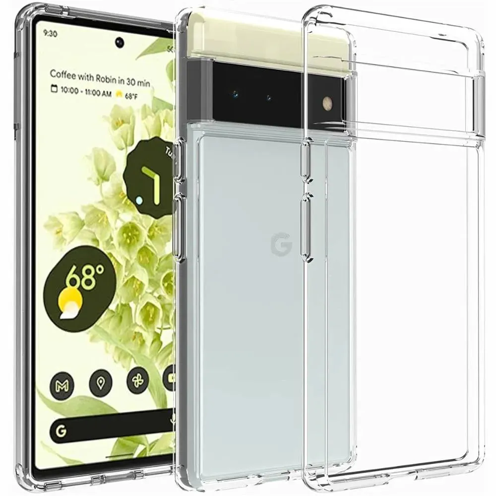 Premium Finish Google Pixel 6 Clear Case