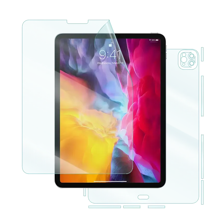 iPad Pro 11 inch 2nd Gen-2020 Screen Protector Bubble Free Coating