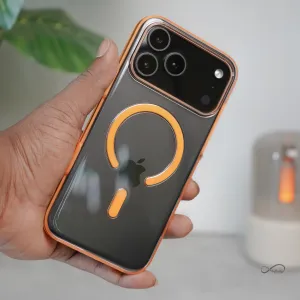 Grip Layer Modern Minimalism iPhone 17 Pro Max Back Cover Case | Grip Case Mag-X - Orange
