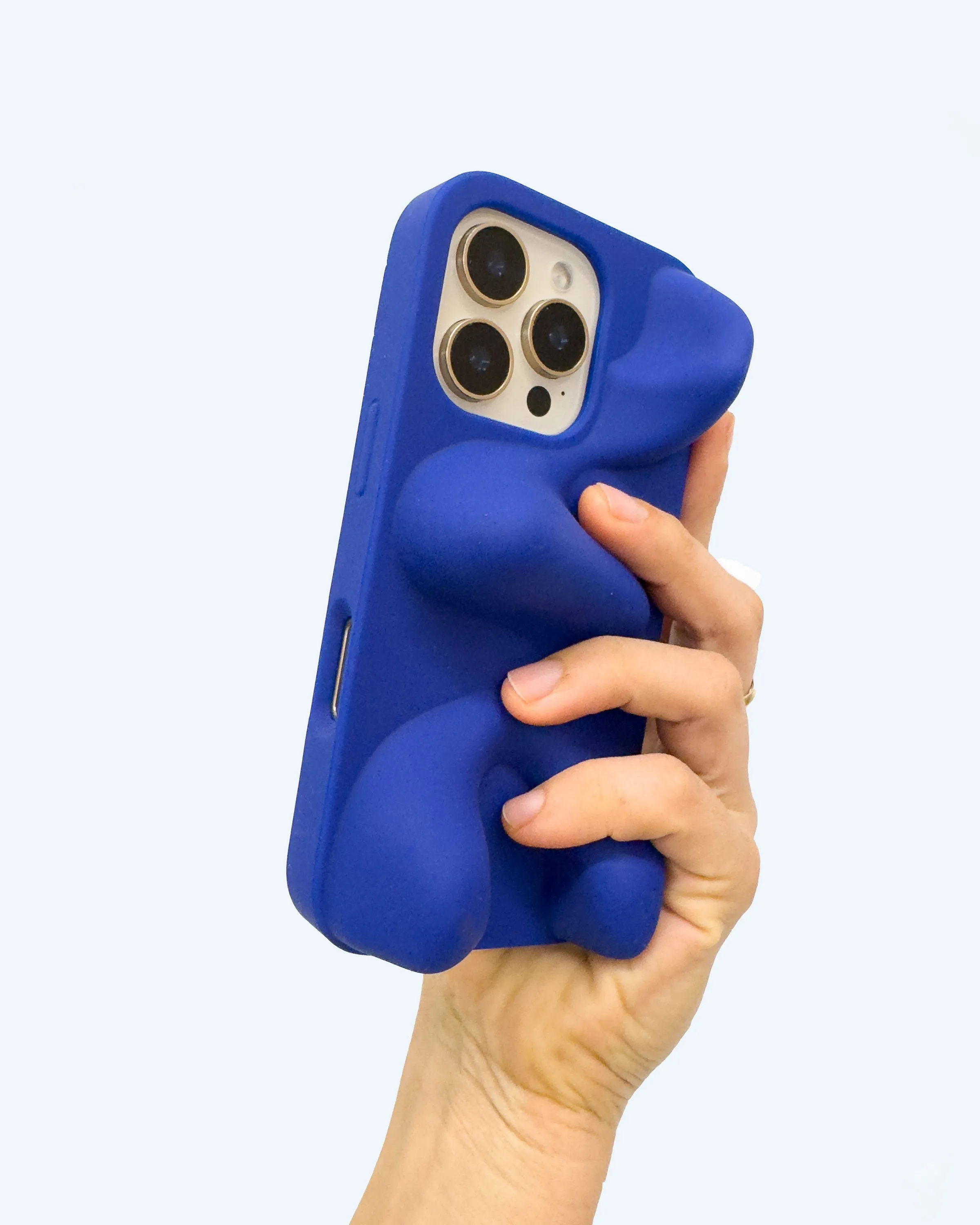 Ishi Phone Case in Cobalt Blue Creative Design