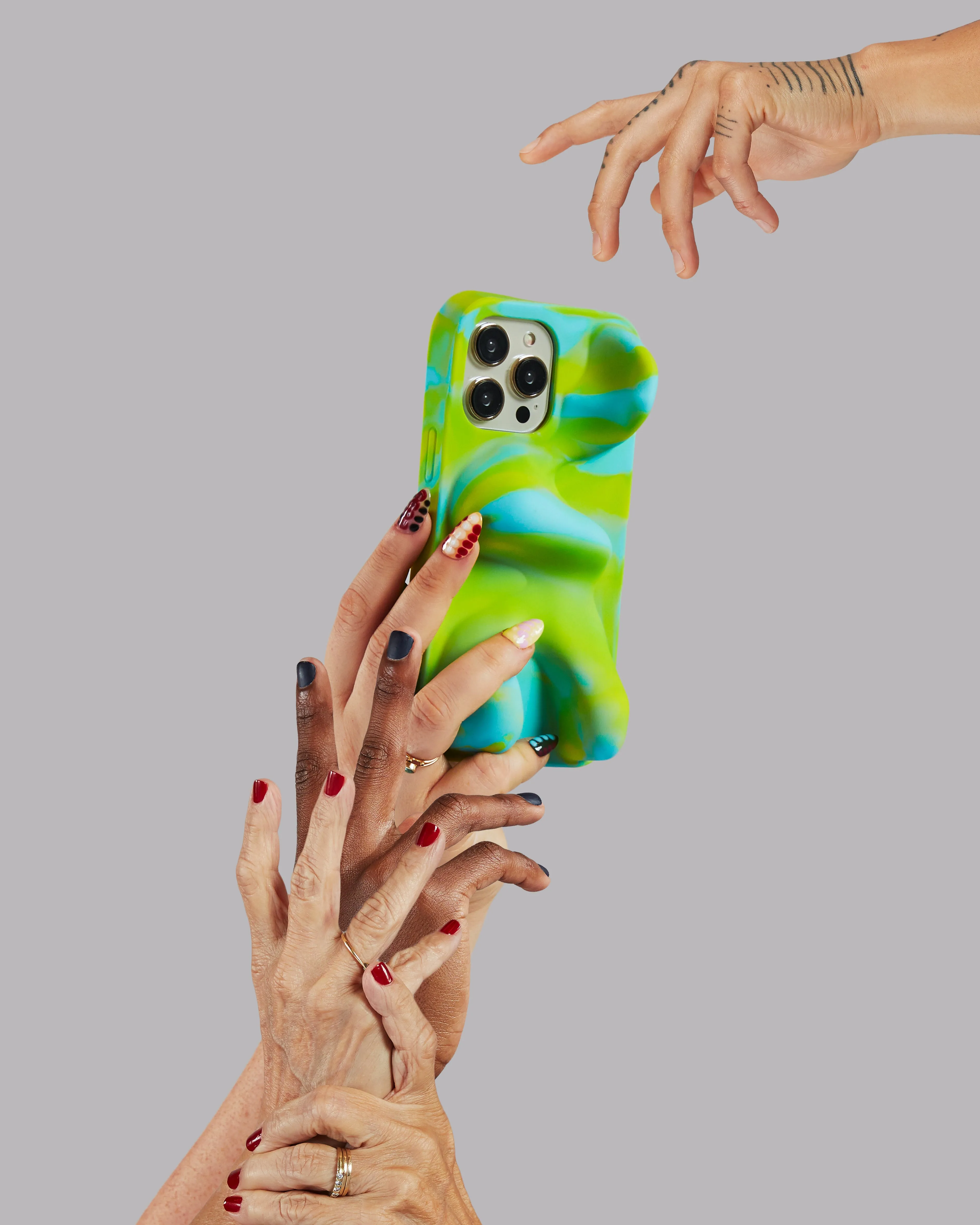 Ishi Phone Case in Earth Swirl Everyday Carry Compact Structure