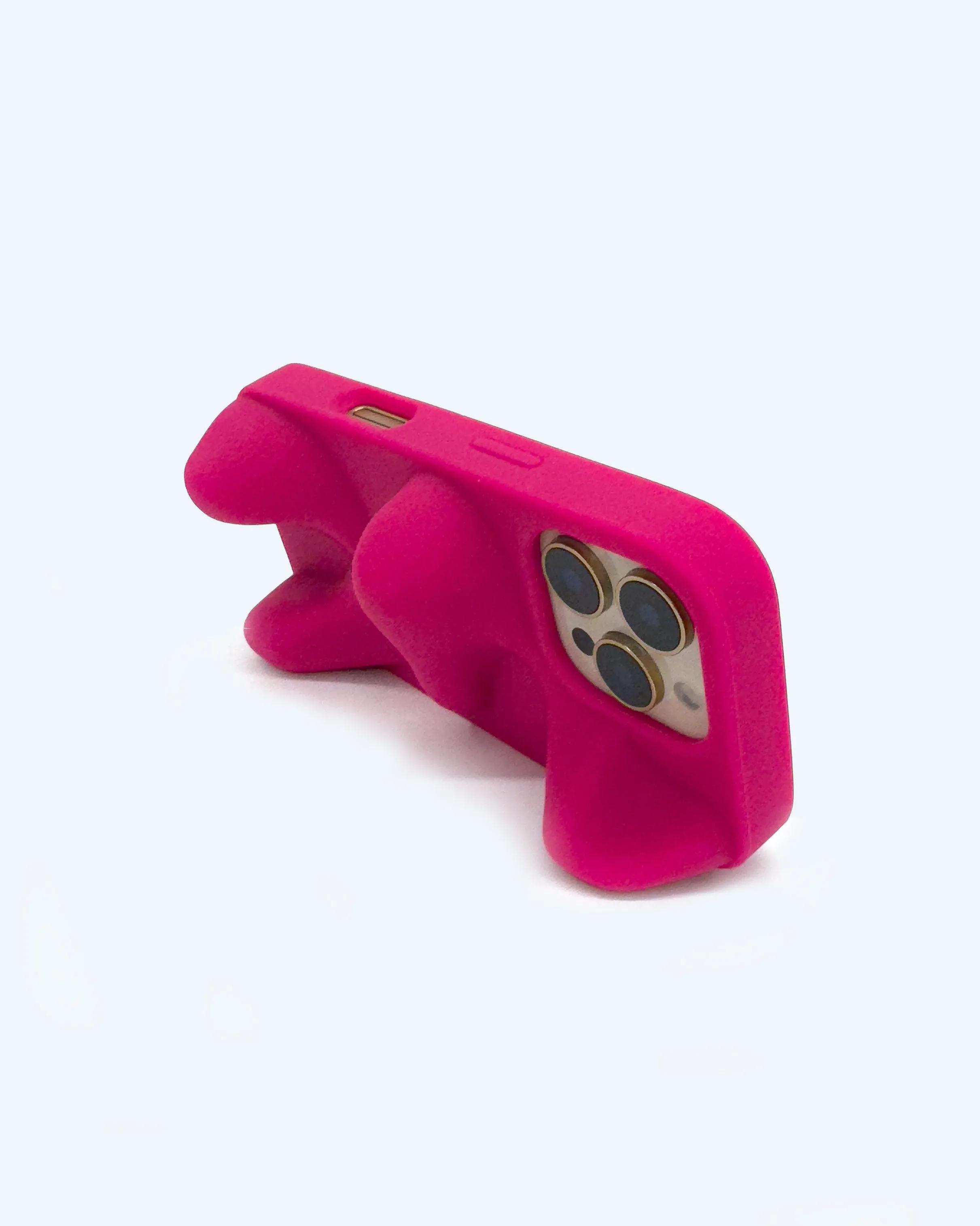 Ishi Phone Case in Fuchsia Smooth Finish Comfort Build