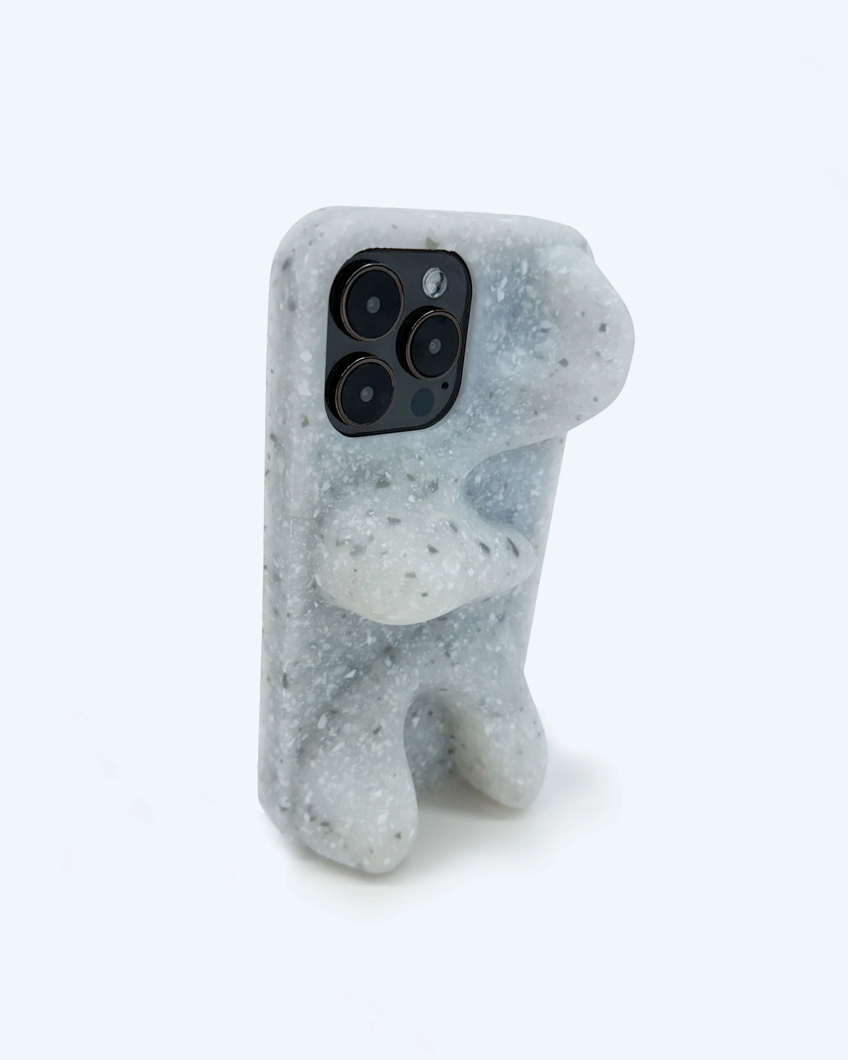 Ishi Phone Case in Recycled Stone Comfort Texture Layer