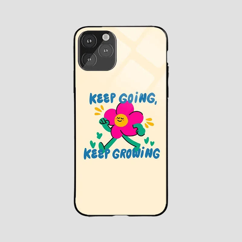 Lightweight Feel Creative Style Keep Growing Designer Protective Case