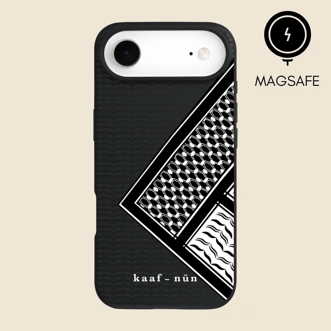 Keffiyeh MagSafe iPhone Case Soft Layered Design Comfort Edge