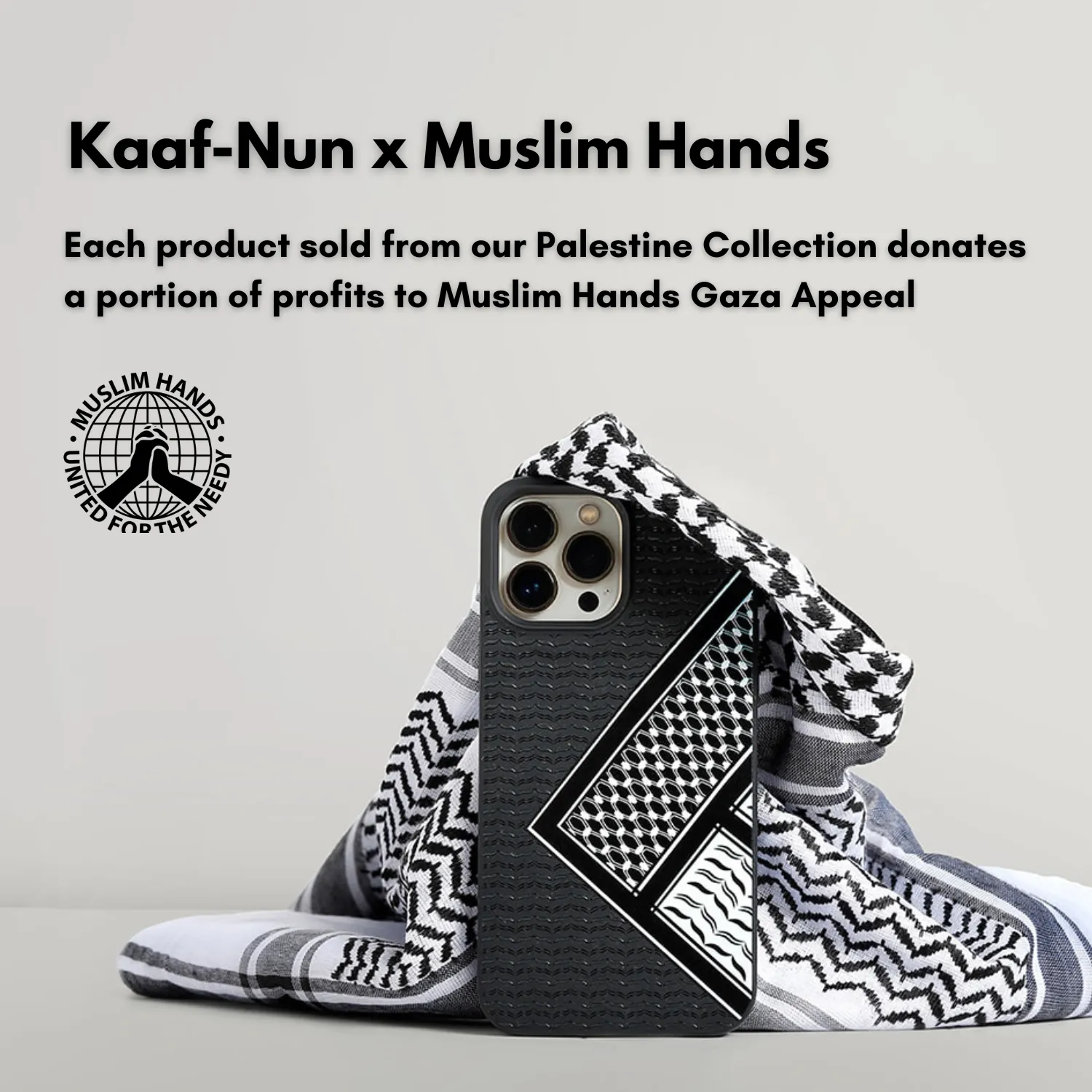 Keffiyeh MagSafe Samsung Phone Case Modern Function Smooth Surface Layer