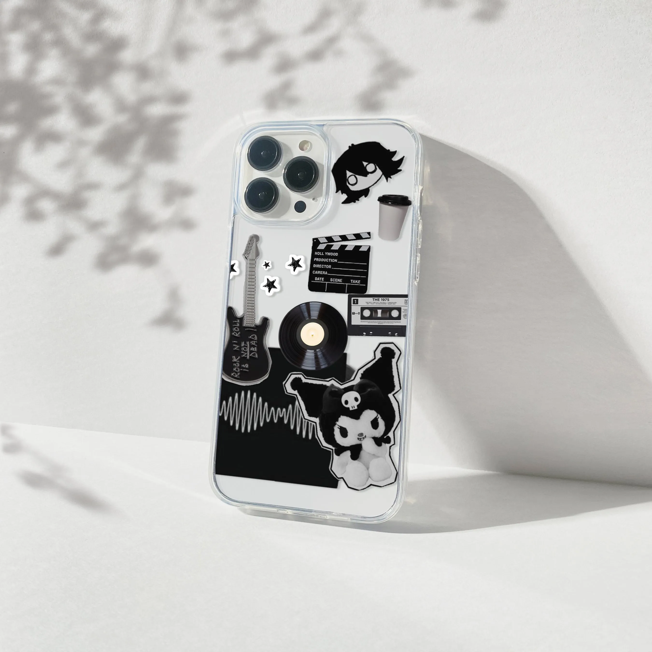 Comfort Fit Edge Matte Layer Kuromi Aesthetic Silicone Clear Case