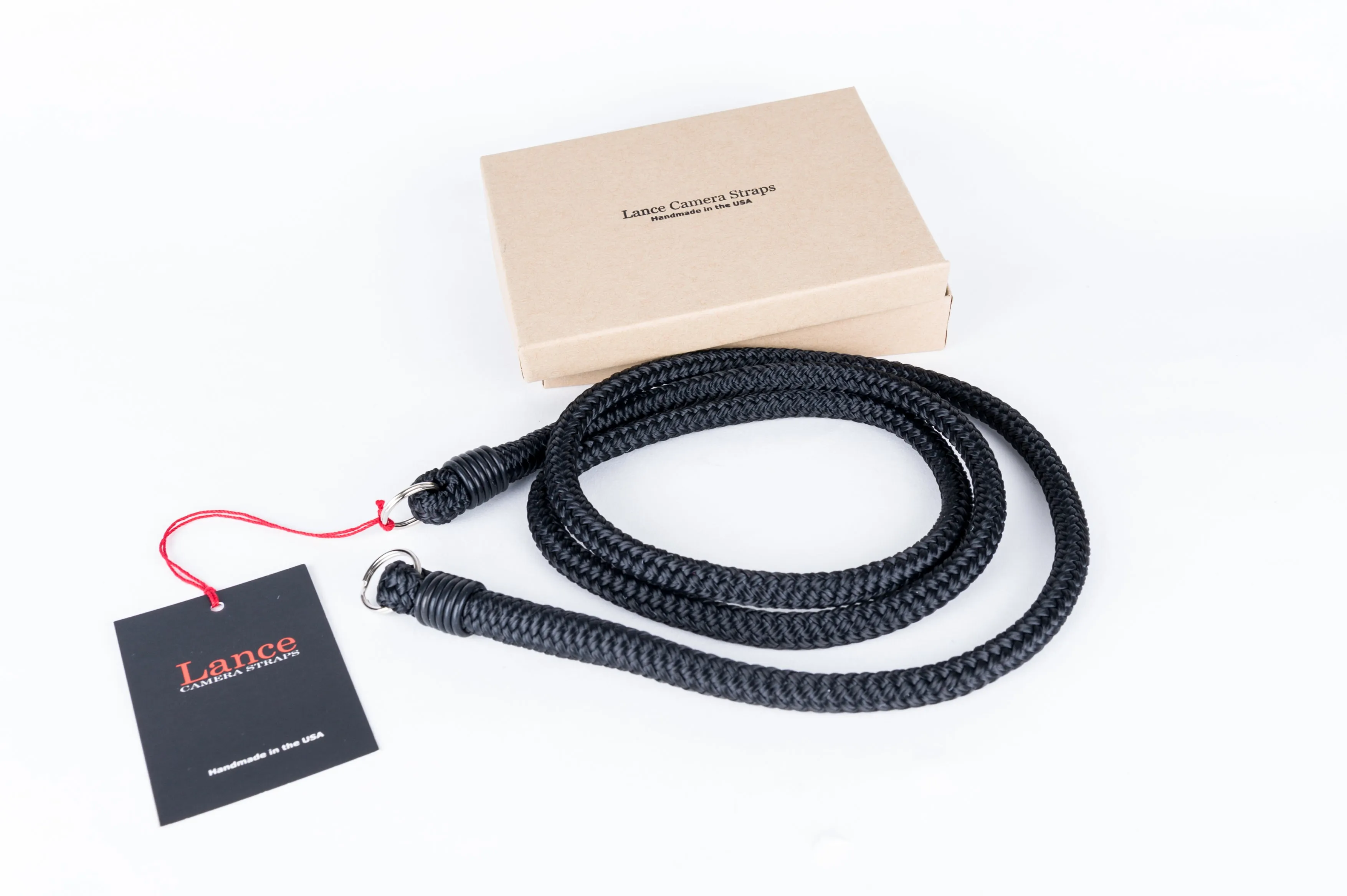 Office Lanyard LANCE Non Adjustable Neck Strap - BLACK only available