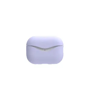 sleek ergonomic neon soft touch airpods protector Lavender AirPods Pro 2 Case