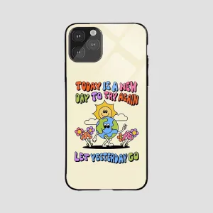 Let Yesterday Go Designer Protective Case Shock Surface Layer
