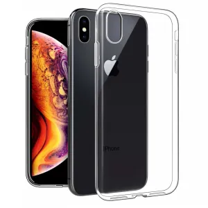 Soft TPU Silicone Gel Clear Case for Apple iPhone XS Max Shock absorption Matte Coating