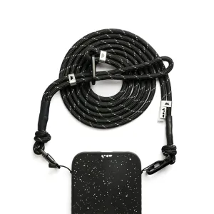 Black Phone Sling Comfort Texture Layer Light Build
