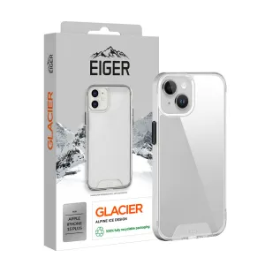 Eiger Glacier Case for Apple iPhone 15 Plus in Clear Matte Pattern Layer