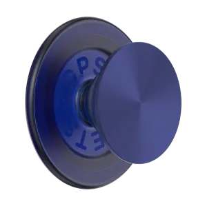 Edge Max Grip French Navy Aluminum PopGrip for MagSafe