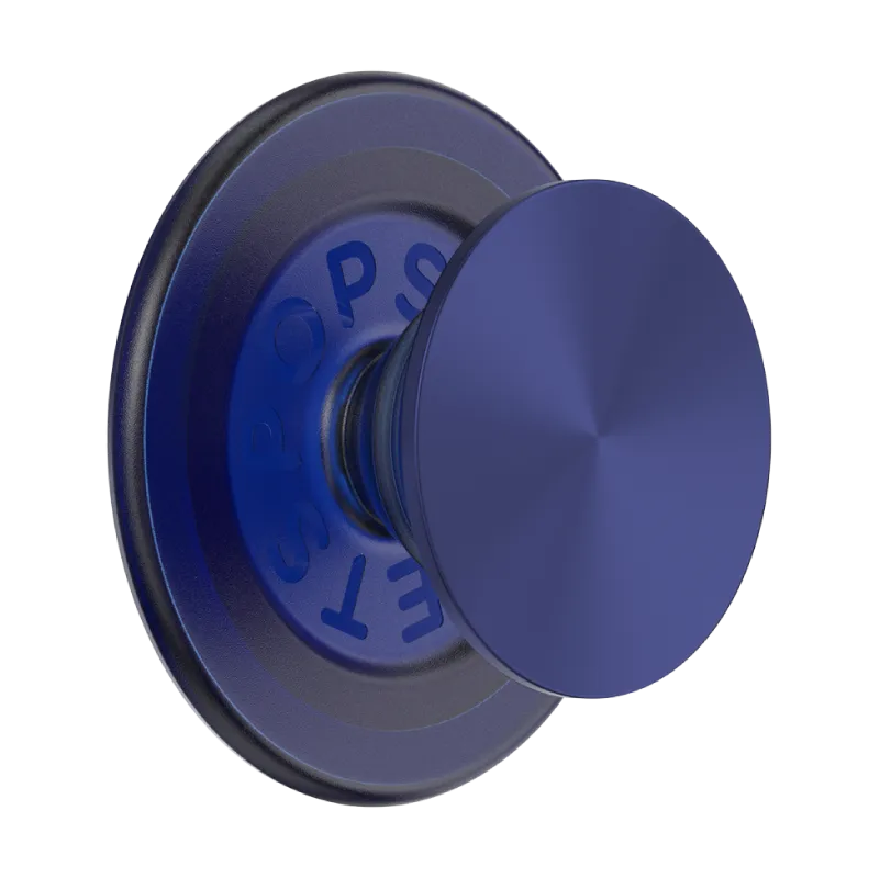 Edge Max Grip French Navy Aluminum PopGrip for MagSafe