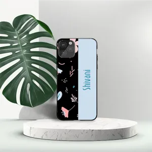 Textured Surface soft look Flowers Yard Name Protective Case