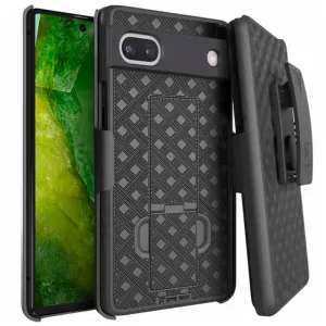 Google Pixel 8a Shell Holster Combo Case Compact Grip