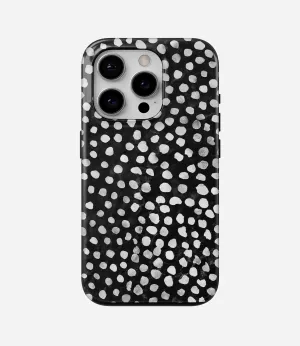 Midnight Pebble Glossy Armoured Case Minimal Pattern
