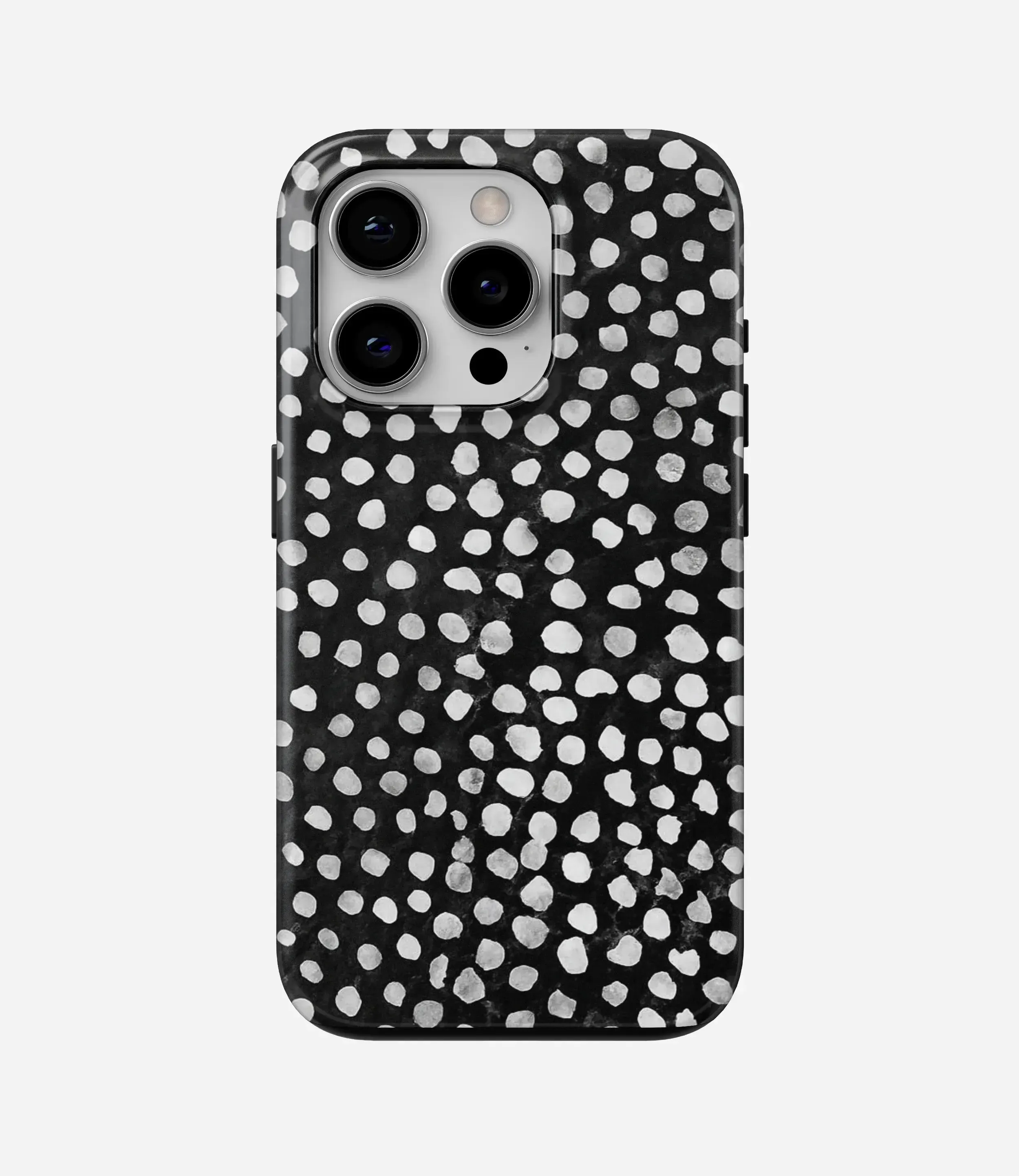 Midnight Pebble Glossy Armoured Case Minimal Pattern