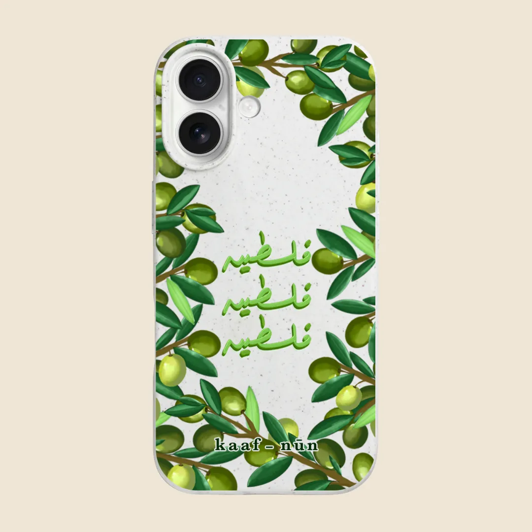 Olive Orchards iPhone Case Simple Finish