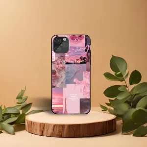 Magenta mirage Printed Girly phone Case Anti Scratch Layer Rugged Build