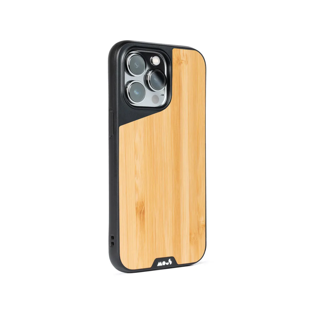 Hybrid Grip Finish Reusable Material MagSafe? Compatible Bamboo Phone Case - Limitless 4.0