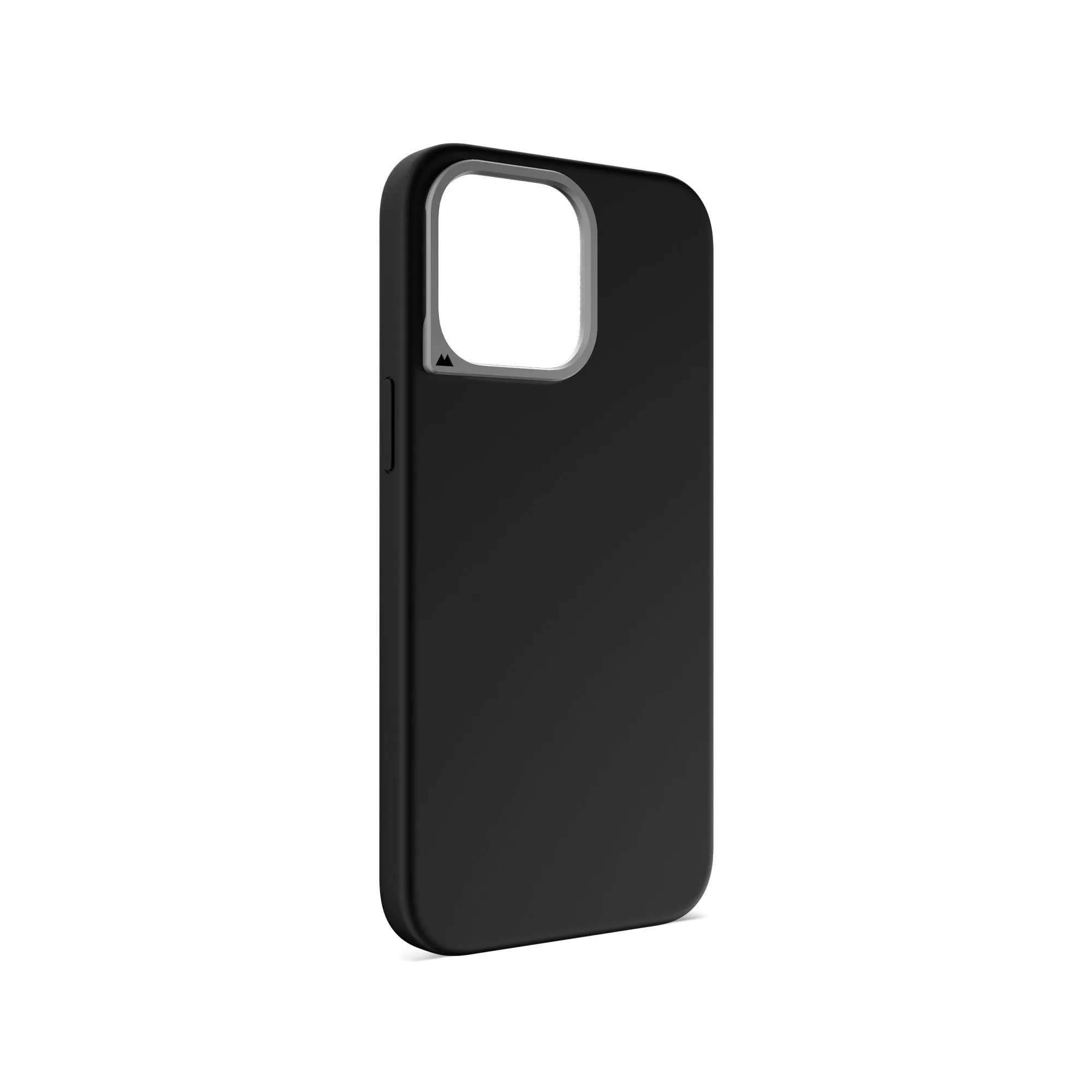 Minimal Form Premium Surface MagSafe? Compatible Black Silicone Phone Case - Minimalist