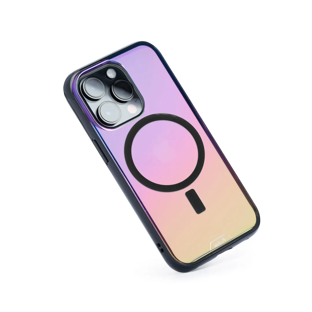 Matte Surface Design MagSafe? Compatible Iridescent Phone Case - Clarity 2.0