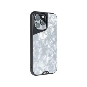 MagSafe? Compatible Silver Pearl Phone Case - Limitless 4.0 Luxury Detail Texture