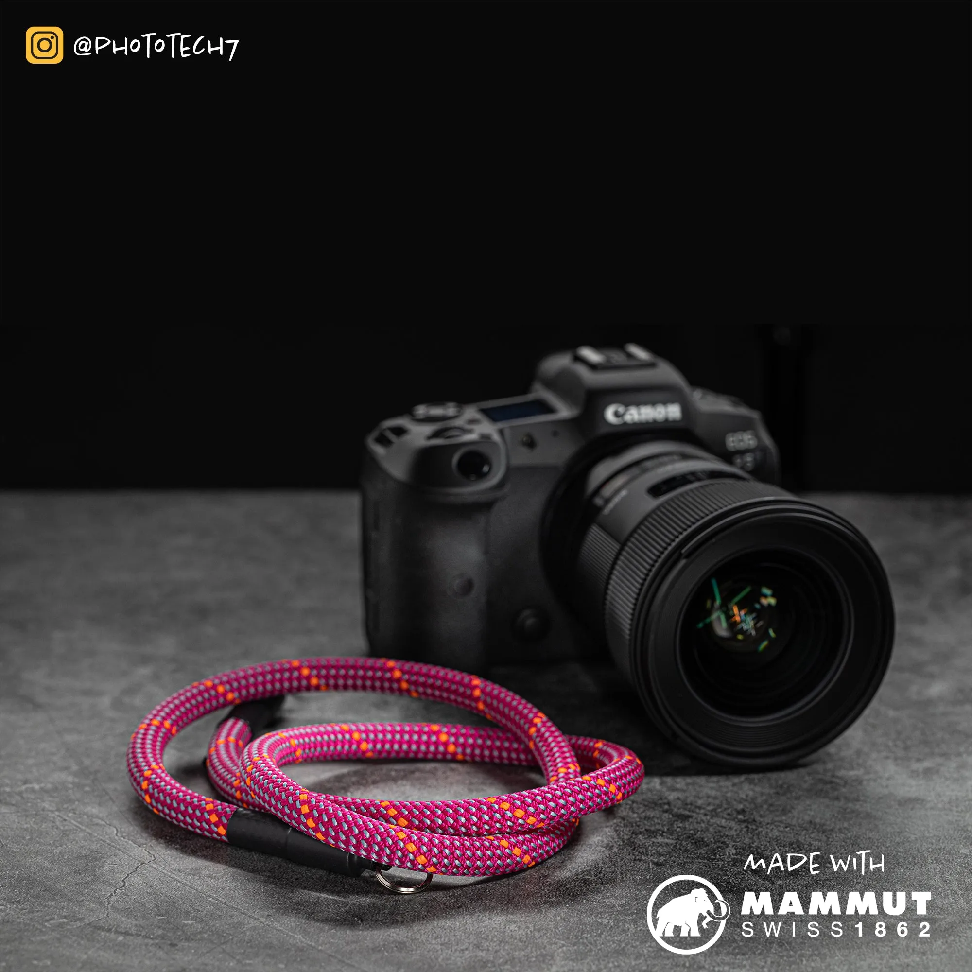 Mammut? Pink Zen Dry Rope  9.5mm Storm Strap Premium Strap