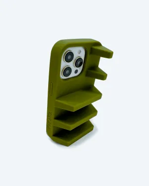 Premium Pattern Design Car Accessory Geta iPhone Case in Deep Sage